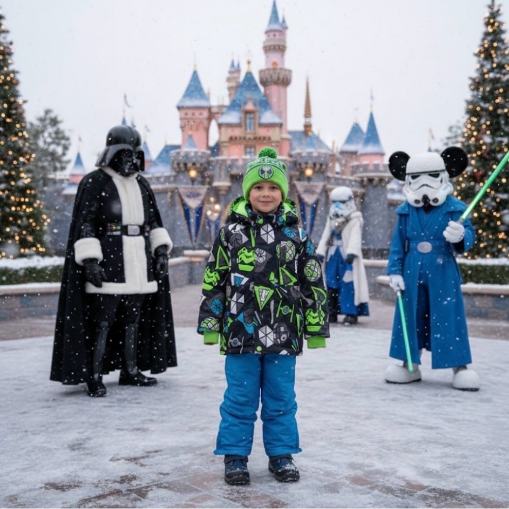 Disney | Marvel | Star Wars Boys and Toddlers' Warm Puffer Coat. Warm & cozy